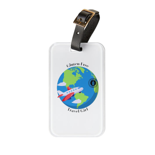 Gluten-Free Travel Girl Luggage Tag